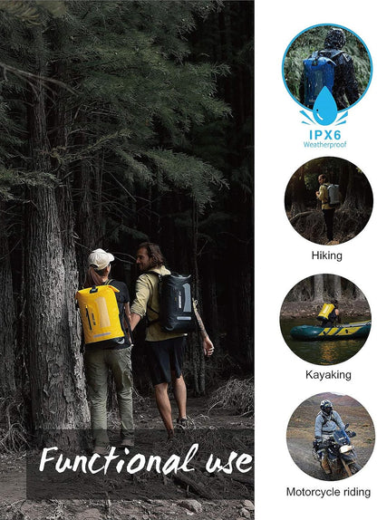 Stay Dry On Your Adventure! Waterproof Floating Backpack for Kayaking - Available in 20L, 30L & 40L!