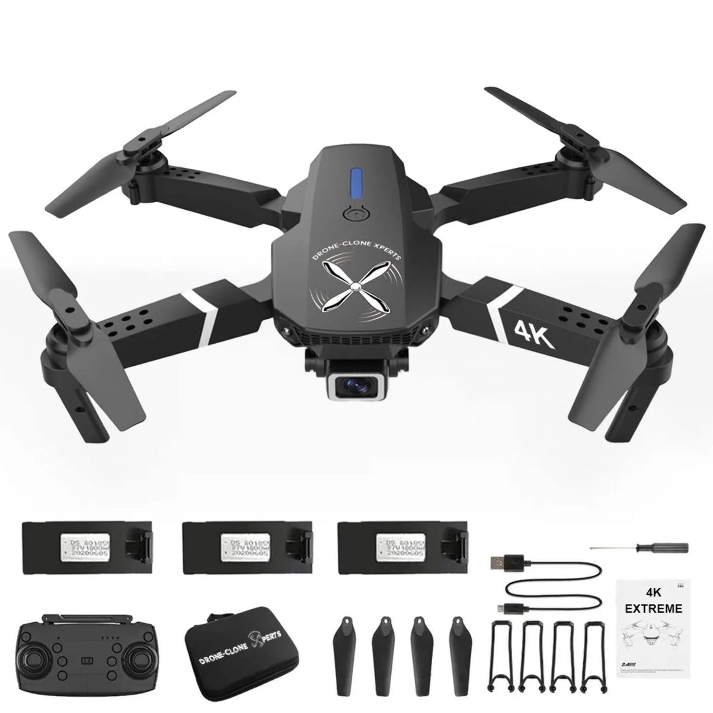 Xperts Falcon 4K AUTO RETURN HOME Aerial Drone